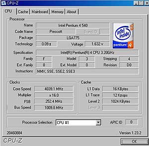 CPU-Z CPU