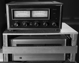 パワーアンプMcintoshMC2255とAccupheseP-500